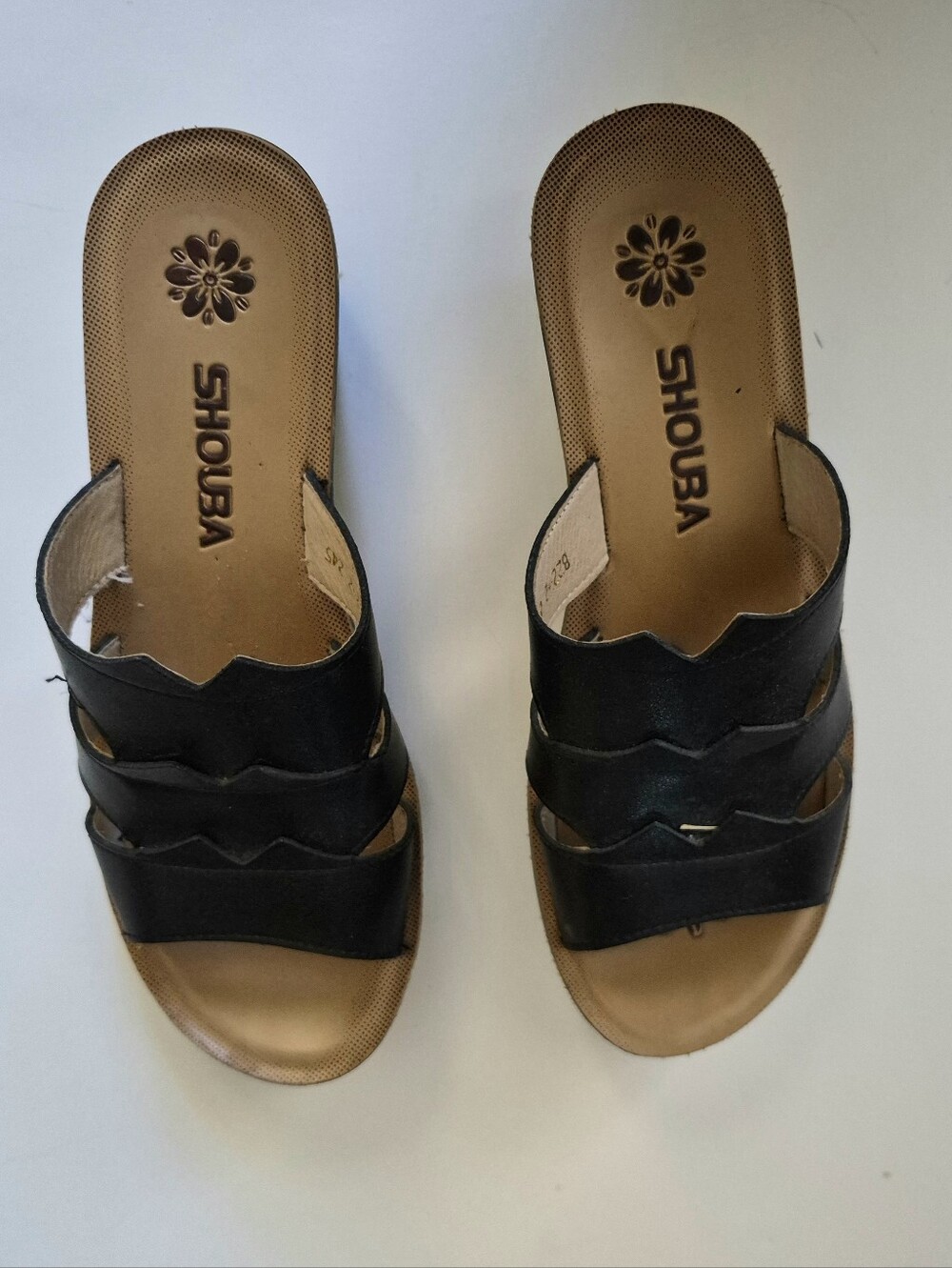 Black Women’s Slip-On Sandals